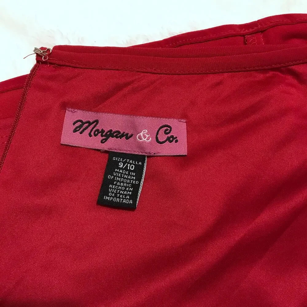 Morgan & Co. NWOT Red Mini Skirt Juniors/Women Various - Picture 7 of 10